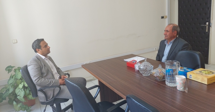 جلسه با تولید کننده کودهای کشاورزی و رفع مشکلات بازاریابی 